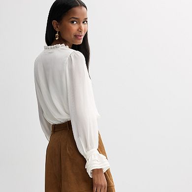 Women's Nine West Ruffle Sleeve Blouse