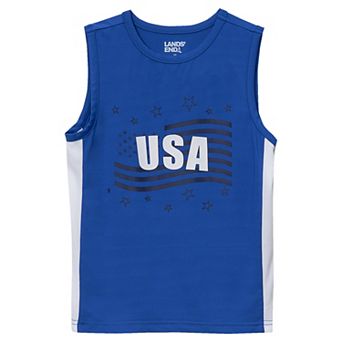 Kids 2-20 Lands' End B Active Jersey Tank Top