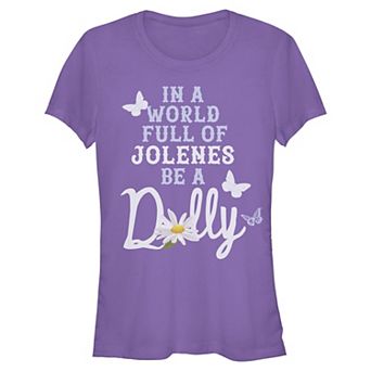 Juniors' SO® Be A Dolly Short Sleeve Graphic Tee in Regular
