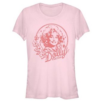Juniors' Dolly Parton Country Star Graphic Tee