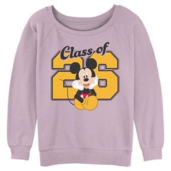 Juniors' Disney's Mickey Mouse Class Of 2026 Graphic Pullover