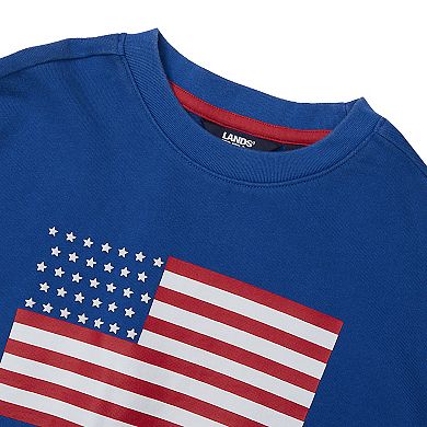 Boys 2-20 Lands' End French Terry Crewneck Sweatshirt