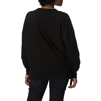 Women's Lakeside Lounge Club Oversized Fleece Crew Sweatshirt