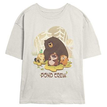 Juniors' Hoppers Pond Crew Graphic Tee