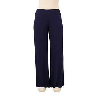 Petite Maternity 24Seven Comfort Apparel Palazzo Pants
