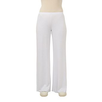 Petite Maternity 24Seven Comfort Apparel Palazzo Pants