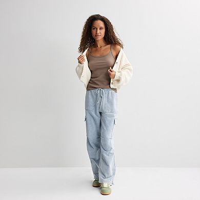 Juniors' SO® Ribbed Cami