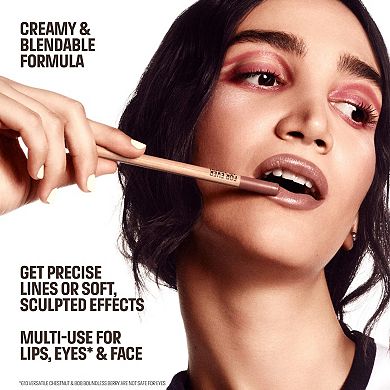 Mini Artist Color Pencil Lip Liner & Full Size Super Boost Lip Gloss Kit