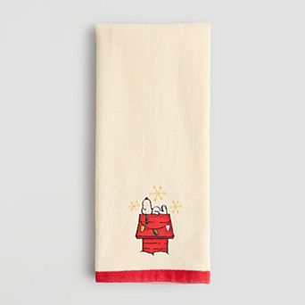 St. Nicholas Square® Peanuts Snoopy Holiday House Hand Towel