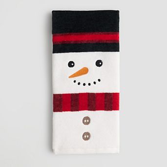 St. Nicholas Square® Oversized Snowman Hand Towel