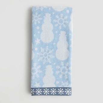 St. Nicholas Square® Snowman Hand Towel