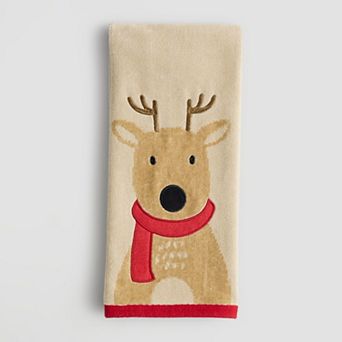 St. Nicholas Square® Oversized Deer Hand Towel