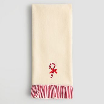 St. Nicholas Square® Candy Cane Hand Towel