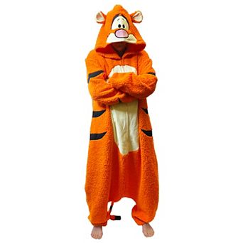 Men's Disney's Winnie the Pooh Tigger One-Piece Pajamas