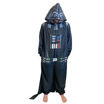 Men's Star Wars Darth Vader Hooded One-Piece