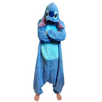 Men's Disney's Stitch One-Piece Pajama Suit