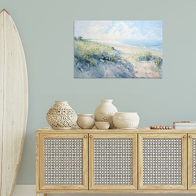 Stupell Home Decor Sunny Day At The Coast Canvas Wall Art