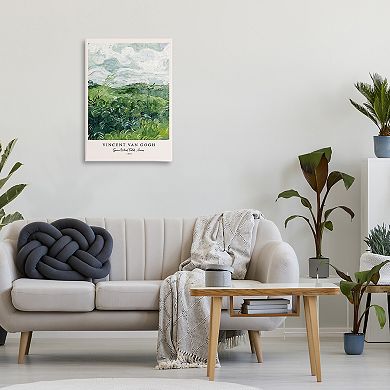 Stupell Home Decor Vincent van Gogh Green Wheat Fields Canvas Wall Art