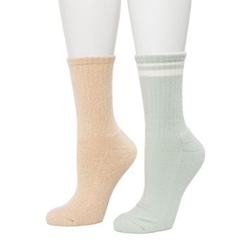 Women's FLX 2-Pack Fashion Crew Socks