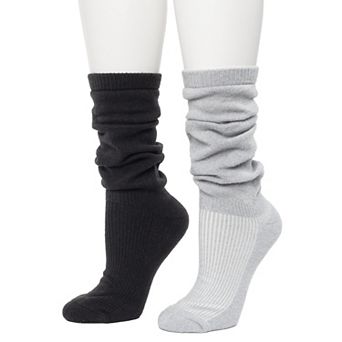 Women's FLX 2-Pack Fashion Slouch Socks