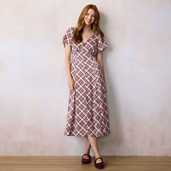 Women's LC Lauren Conrad Tulip Sleeve A-Line Dress