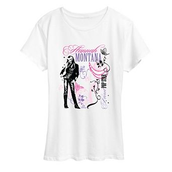 Women's Disney's Hannah Montana Secret Pop Star Graphic Tee
