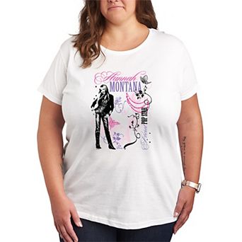 Plus Size Disney's Hannah Montana Secret Pop Star Graphic Tee