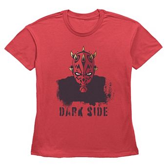 Women's Star Wars Darth Maul Dark Side Basic Fit Tee
