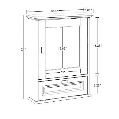 RiverRidge Home Geneva Mirrored Medicine Cabinet