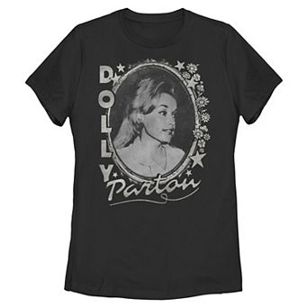 Women's Dolly Parton Vintage Portrait Short Sleeve Graphic Tee