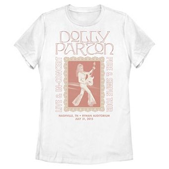 Women's Dolly Parton Pure & Simple Tour Graphic Tee