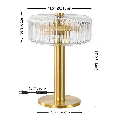 Safavieh Dua Glass Table Lamp