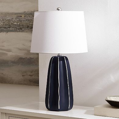 Safavieh Jude Table Lamp with Striped Design