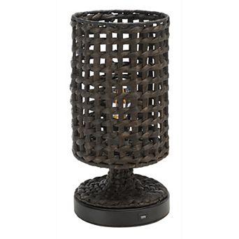 Safavieh Knowles Woven Table Lamp with USB Port
