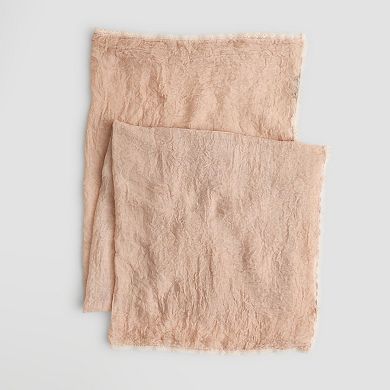 Busbee Style Lace Edge Oblong Scarf