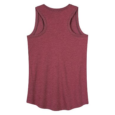 Women's Chasing Sunshine Graphic Racerback Tank Top