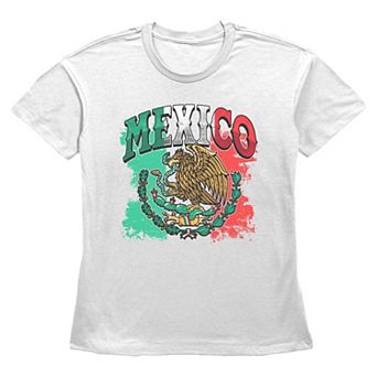 Women's Mexico Eagle On A Cactus Graphic Tee