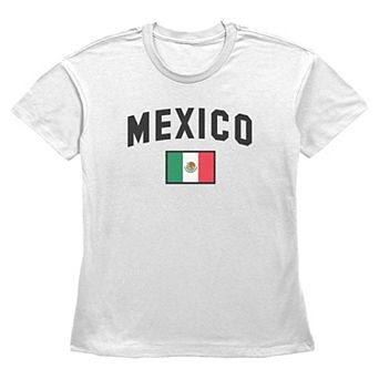 Women's México Flag Graphic Tee