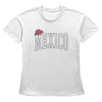 Women's Sonoma Goods For Life® México Rose Short Sleeve Basic Fit Tee