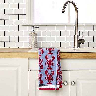 SKL Home Lobster Hand Towel 2-Pack Set