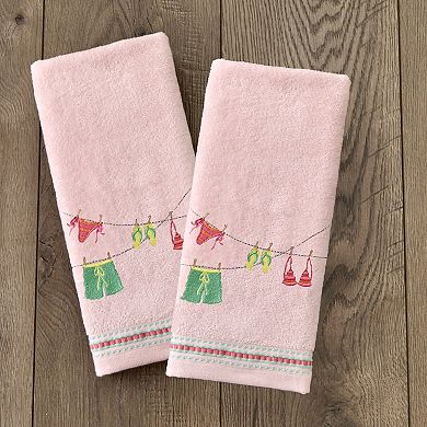 SKL Home Clothesline Hand Towel 2-Pack Set