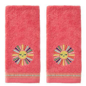 SKL Home Colorful Sun Hand Towel 2-Pack Set