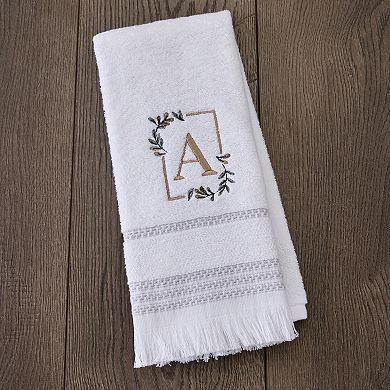 SKL Home Everyday Monogram Hand Towel 2-Pack Set