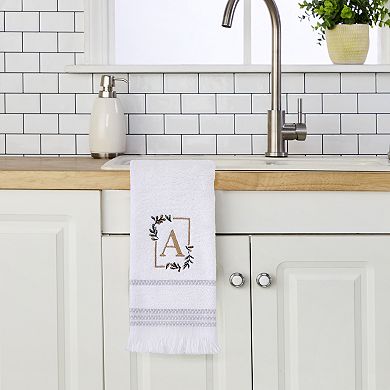 SKL Home Everyday Monogram Hand Towel 2-Pack Set