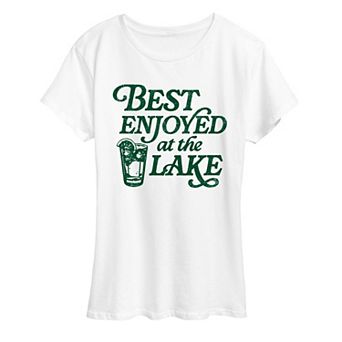 Women's Best Enjoyed At The Lake Graphic Tee