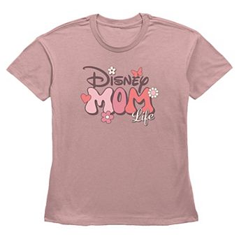 Women's Disney Mom Life Short Sleeve Graphic Tee