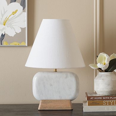 Safavieh Naira 12-inch Table Lamp with Wood Base