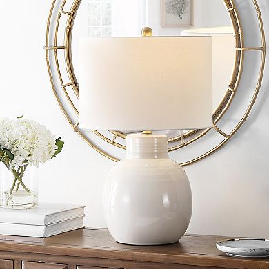 Safavieh Syra 24-inch Table Lamp with White Finish