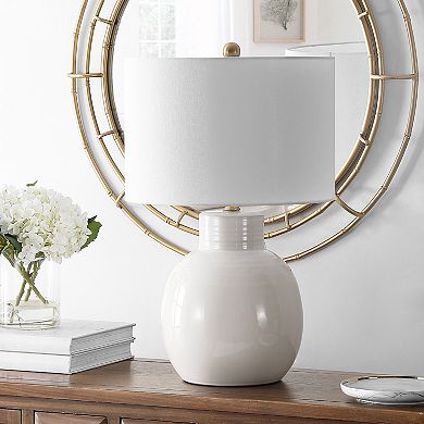 Safavieh Syra 24-inch Table Lamp with White Finish