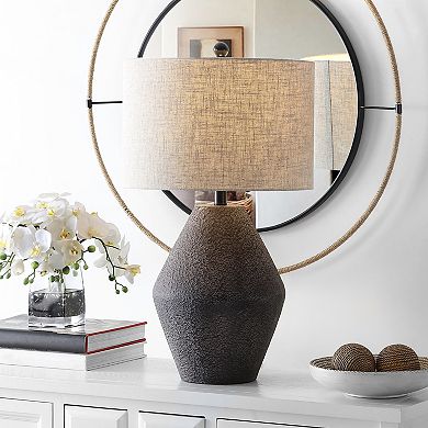 Safavieh Ersta Textured Base Table Lamp